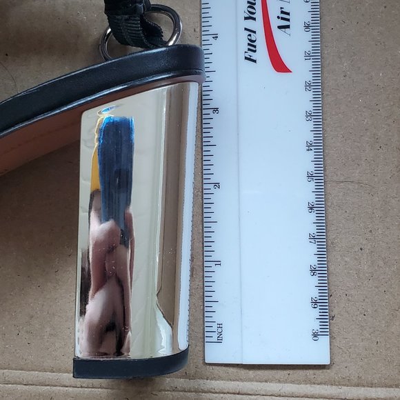 Black leather open toe booties sz 7 - Picture 7 of 7